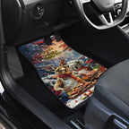 Aussie Christmas Kangaroo and Koala Car Mats