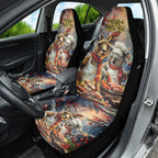 Aussie Christmas Kangaroo and Koala Car Seat Cover