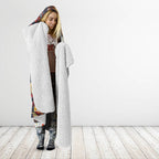Aussie Christmas Kangaroo and Koala Hooded Blanket