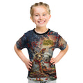 Personalised Aussie Christmas Kangaroo and Koala Kid T Shirt