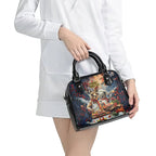 Aussie Christmas Kangaroo and Koala Shoulder Handbag