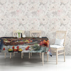 Aussie Christmas Kangaroo and Koala Tablecloth