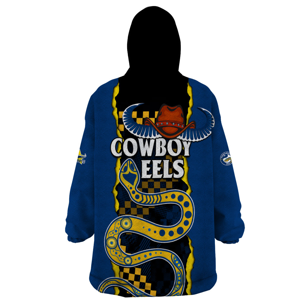 nrl-combine-cowboys-and-parra-eels-wearable-blanket-hoodie-sporty-style