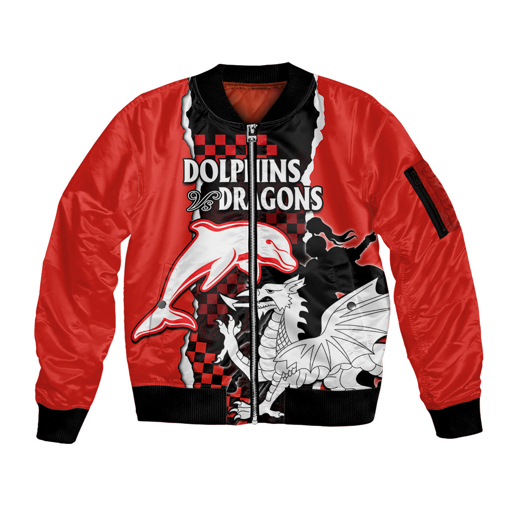 nrl-combine-dolphins-and-dragons-sleeve-zip-bomber-jacket-sporty-style