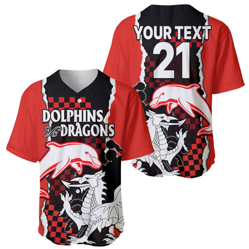 custom-text-and-number-nrl-combine-dolphins-and-dragons-baseball-jersey-sporty-style