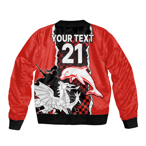 custom-text-and-number-nrl-combine-dolphins-and-dragons-bomber-jacket-sporty-style