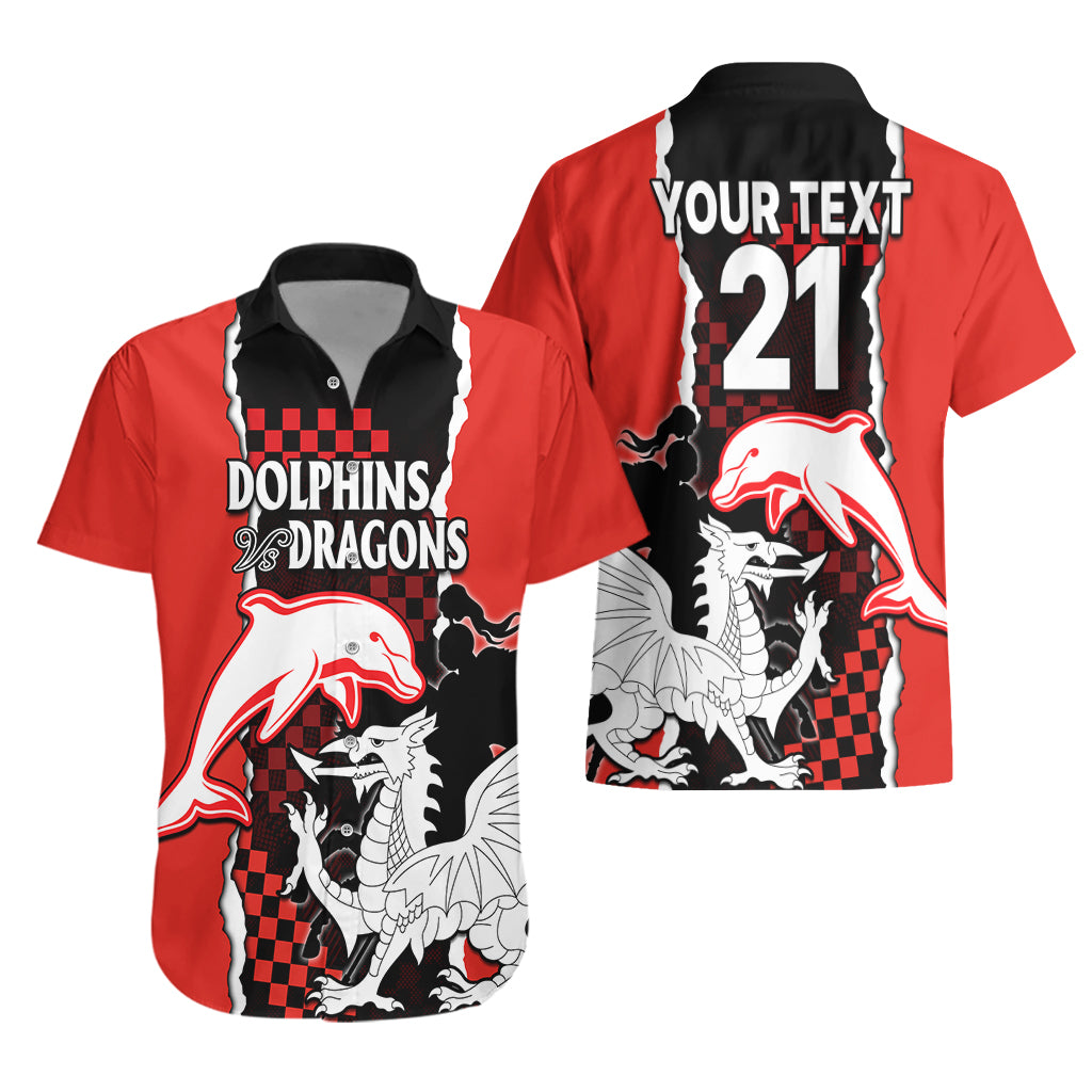 custom-text-and-number-nrl-combine-dolphins-and-dragons-hawaiian-shirt-sporty-style