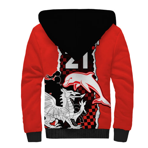 custom-text-and-number-nrl-combine-dolphins-and-dragons-sherpa-hoodie-sporty-style
