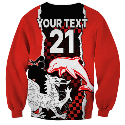 custom-text-and-number-nrl-combine-dolphins-and-dragons-sweatshirt-sporty-style