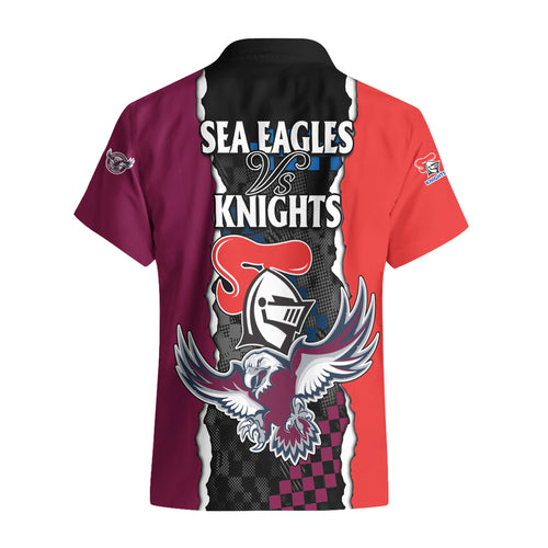 nrl-combine-knights-sea-eagles-hawaiian-shirt-sporty-style