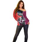 nrl-combine-knights-sea-eagles-off-shoulder-sweater-sporty-style