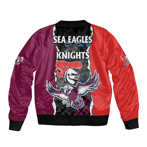 nrl-combine-knights-sea-eagles-sleeve-zip-bomber-jacket-sporty-style