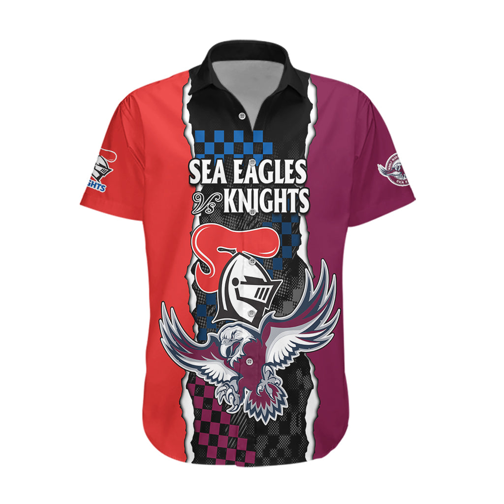 custom-text-and-number-nrl-combine-knights-sea-eagles-hawaiian-shirt-sporty-style