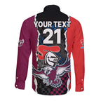 custom-text-and-number-nrl-combine-knights-sea-eagles-long-sleeve-button-shirt-sporty-style