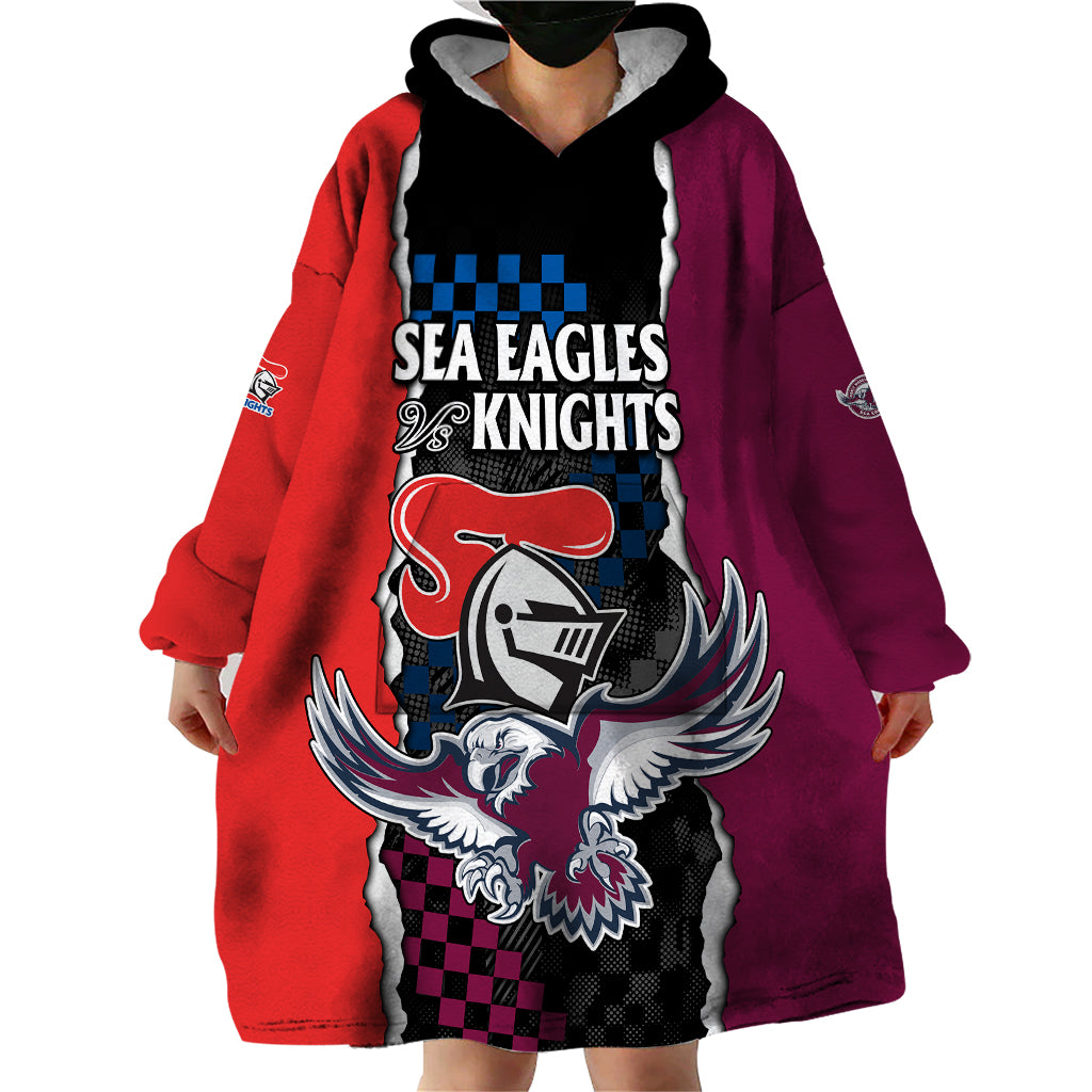 custom-text-and-number-nrl-combine-knights-sea-eagles-wearable-blanket-hoodie-sporty-style