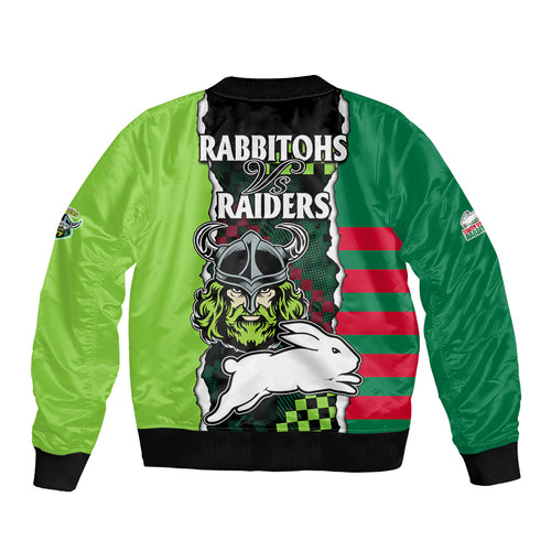 nrl-combine-rabbitohs-and-raiders-bomber-jacket-sporty-style