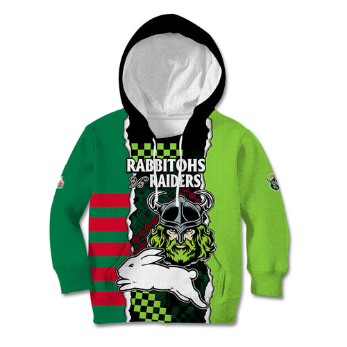 nrl-combine-rabbitohs-and-raiders-kid-hoodie-sporty-style
