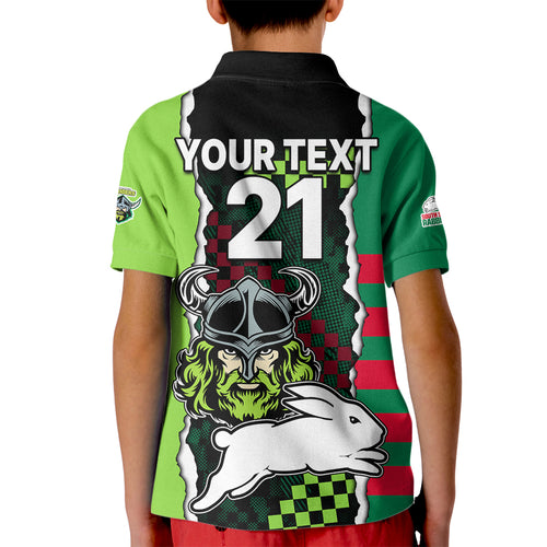 custom-text-and-number-nrl-combine-rabbitohs-and-raiders-kid-polo-shirt-sporty-style