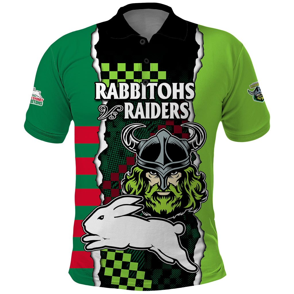 custom-text-and-number-nrl-combine-rabbitohs-and-raiders-polo-shirt-sporty-style