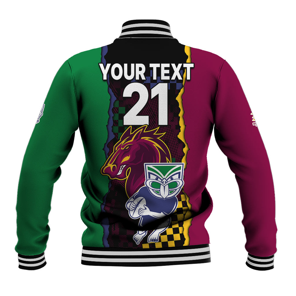 custom-text-and-number-nrl-combine-warriors-and-broncos-baseball-jacket-sporty-style
