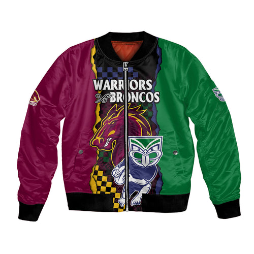 custom-text-and-number-nrl-combine-warriors-and-broncos-bomber-jacket-sporty-style