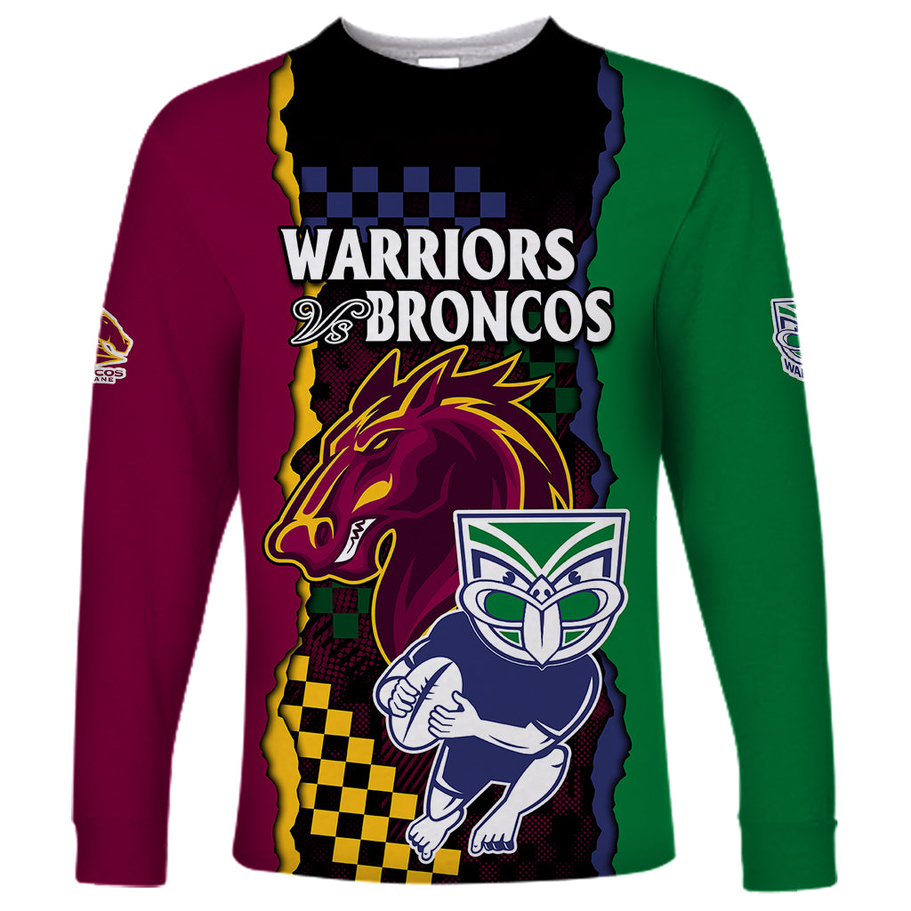 custom-text-and-number-nrl-combine-warriors-and-broncos-long-sleeve-shirt-sporty-style