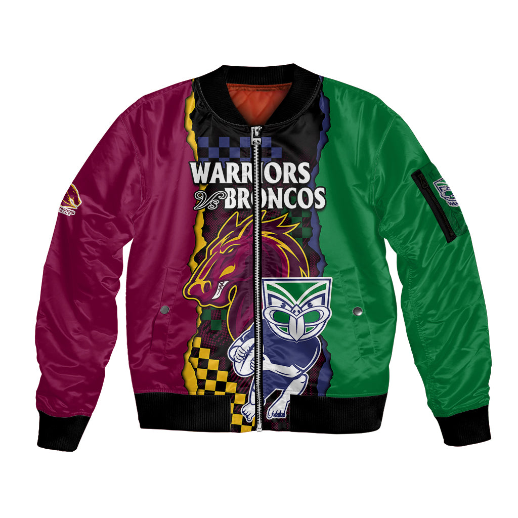custom-text-and-number-nrl-combine-warriors-and-broncos-sleeve-zip-bomber-jacket-sporty-style