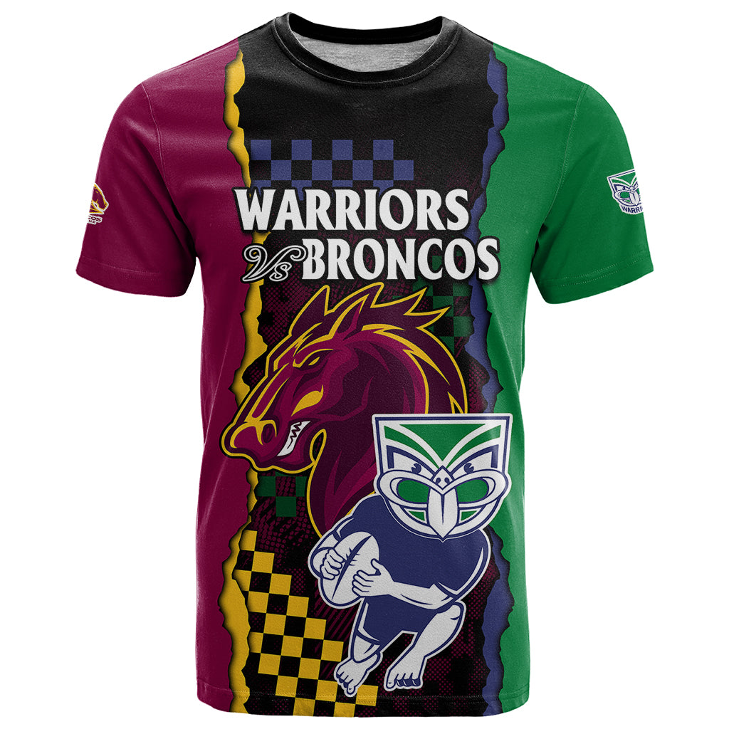 custom-text-and-number-nrl-combine-warriors-and-broncos-t-shirt-sporty-style