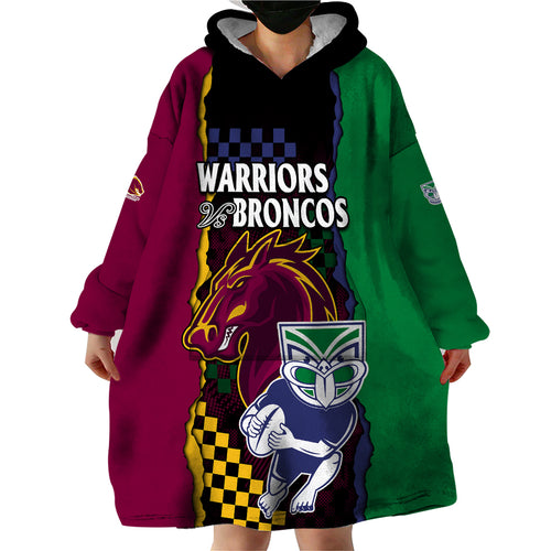 custom-text-and-number-nrl-combine-warriors-and-broncos-wearable-blanket-hoodie-sporty-style