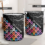 Australia Cancer Survivor Laundry Basket I’m A Survivor All Cancer