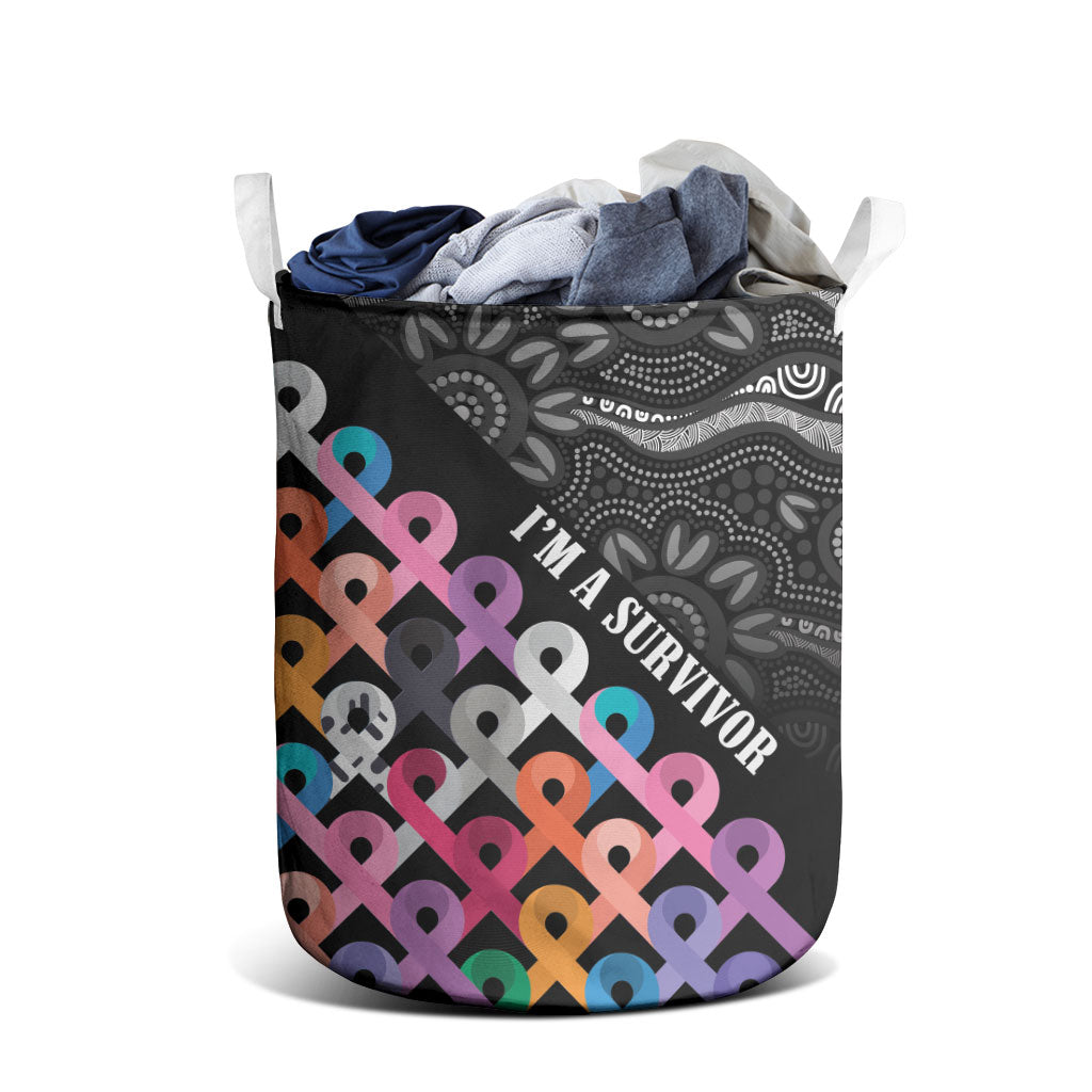 Australia Cancer Survivor Laundry Basket I’m A Survivor All Cancer