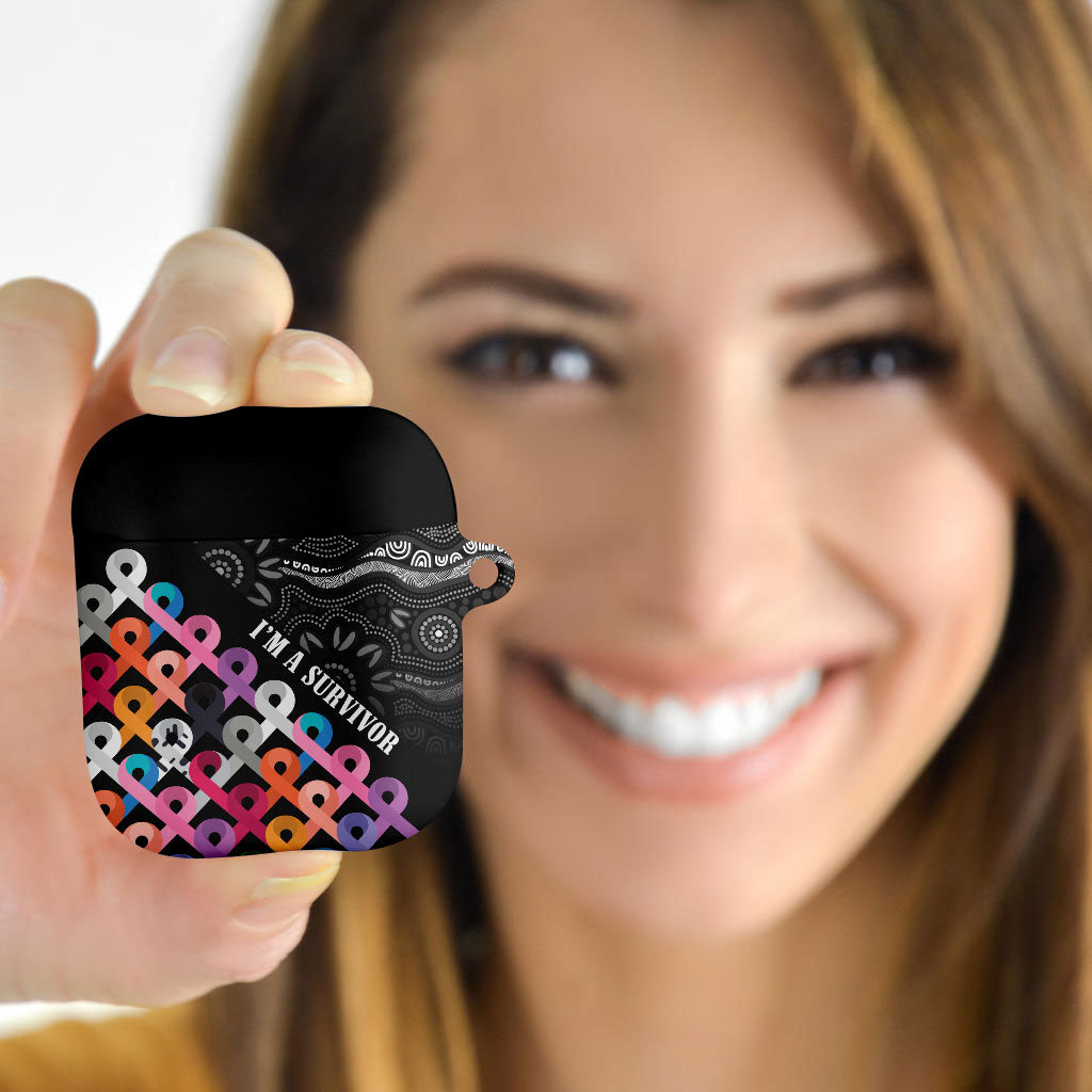 Australia Cancer Survivor AirPods Case I’m A Survivor All Cancer