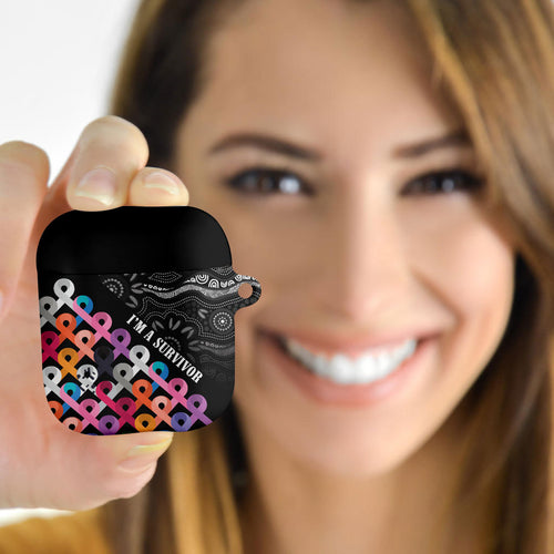 Australia Cancer Survivor AirPods Case I’m A Survivor All Cancer