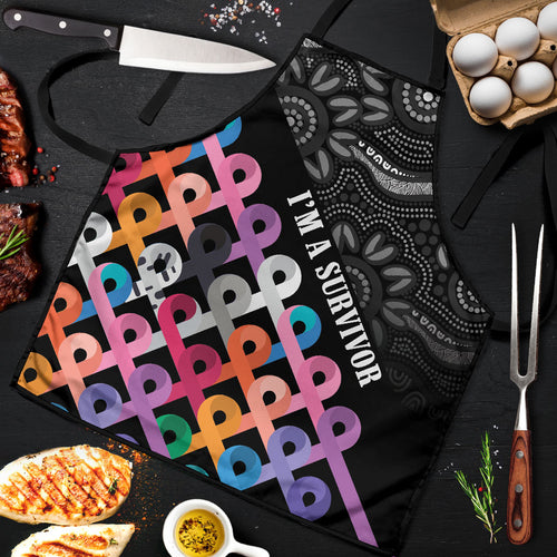 Australia Cancer Survivor Apron I’m A Survivor All Cancer