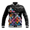 Australia Cancer Survivor Personalised Baseball Jacket I’m A Survivor All Cancer