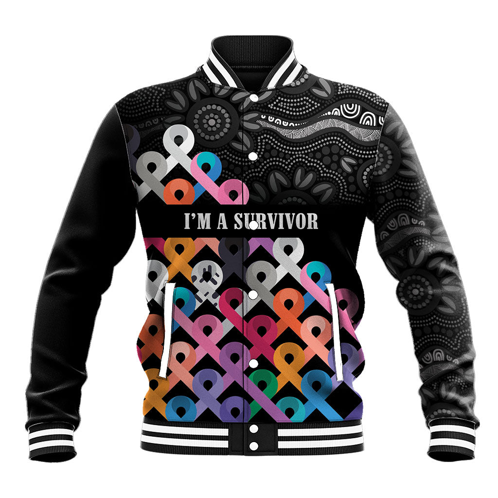 Australia Cancer Survivor Personalised Baseball Jacket I’m A Survivor All Cancer