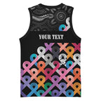 Australia Cancer Survivor Personalised Basketball Jersey I’m A Survivor All Cancer
