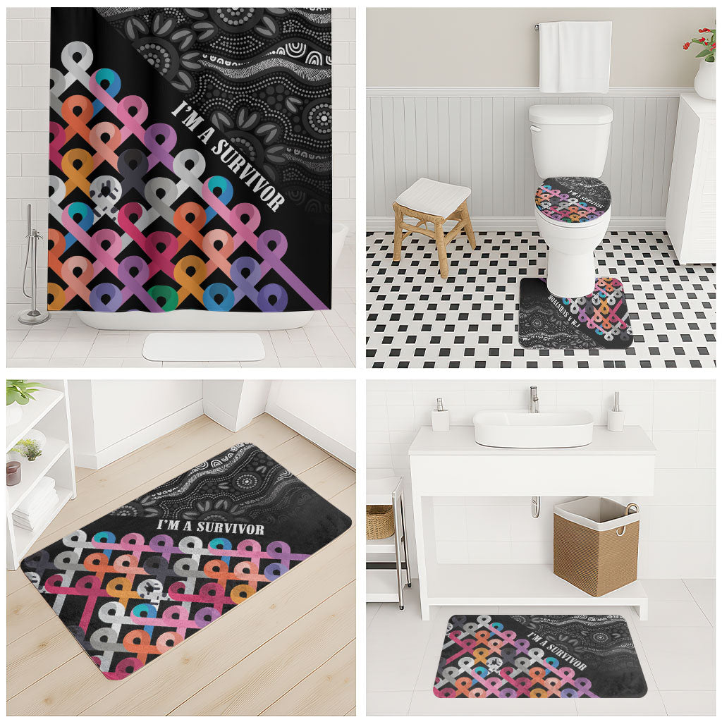 Australia Cancer Survivor Bathroom Set I’m A Survivor All Cancer