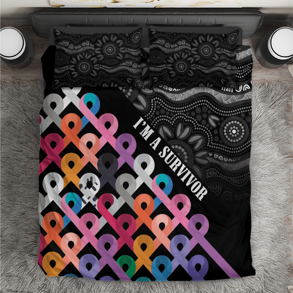 Australia Cancer Survivor Bedding Set I’m A Survivor All Cancer
