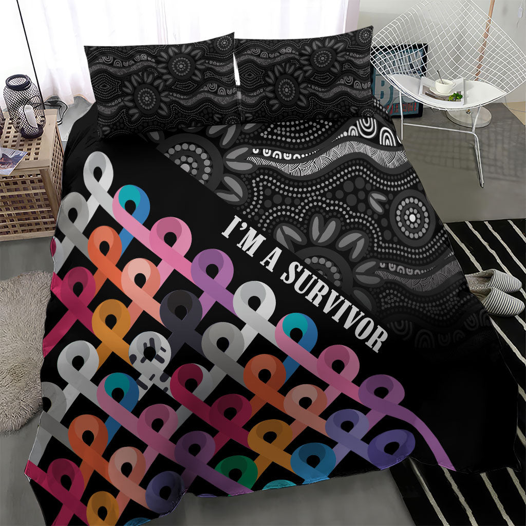Australia Cancer Survivor Bedding Set I’m A Survivor All Cancer