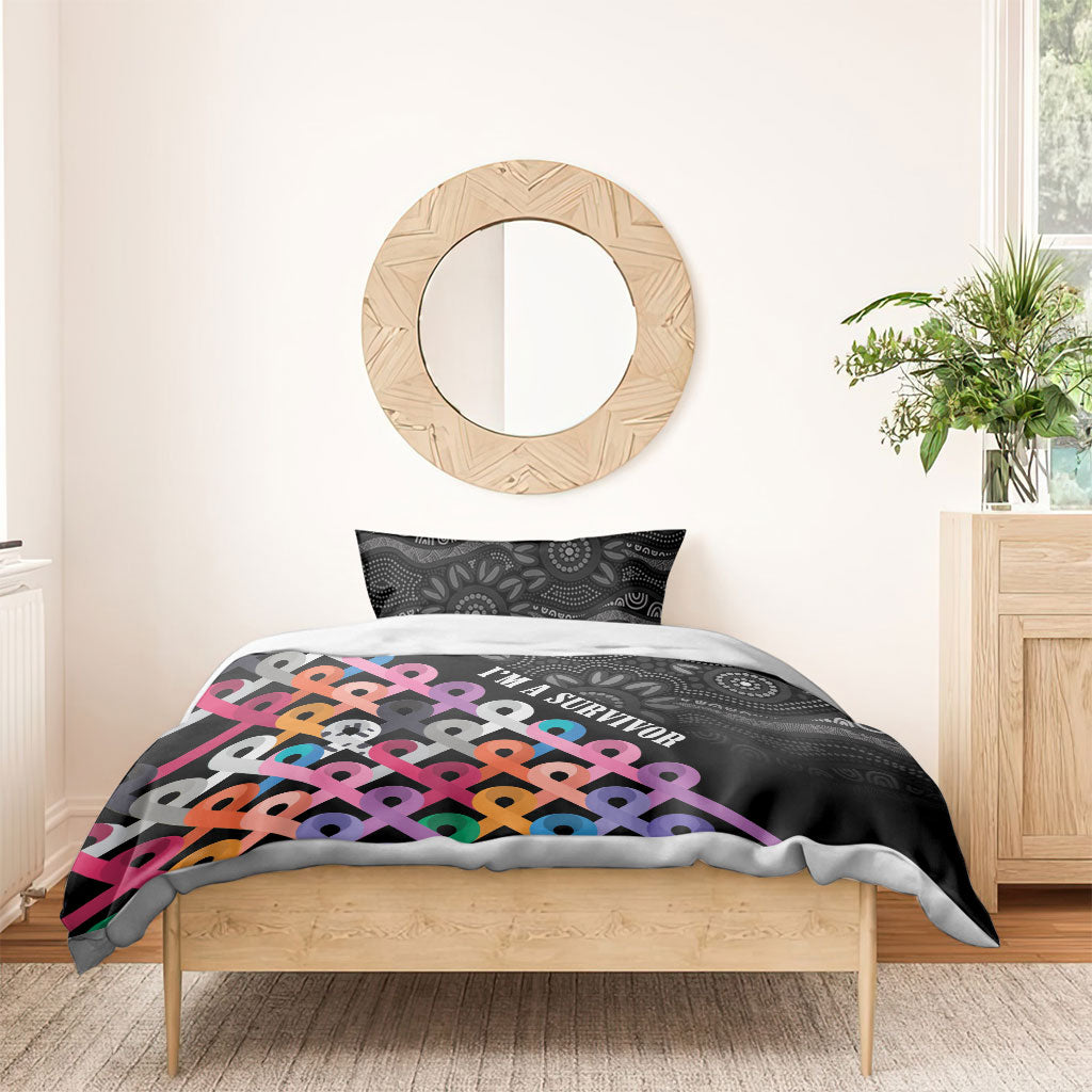 Australia Cancer Survivor Bedding Set I’m A Survivor All Cancer