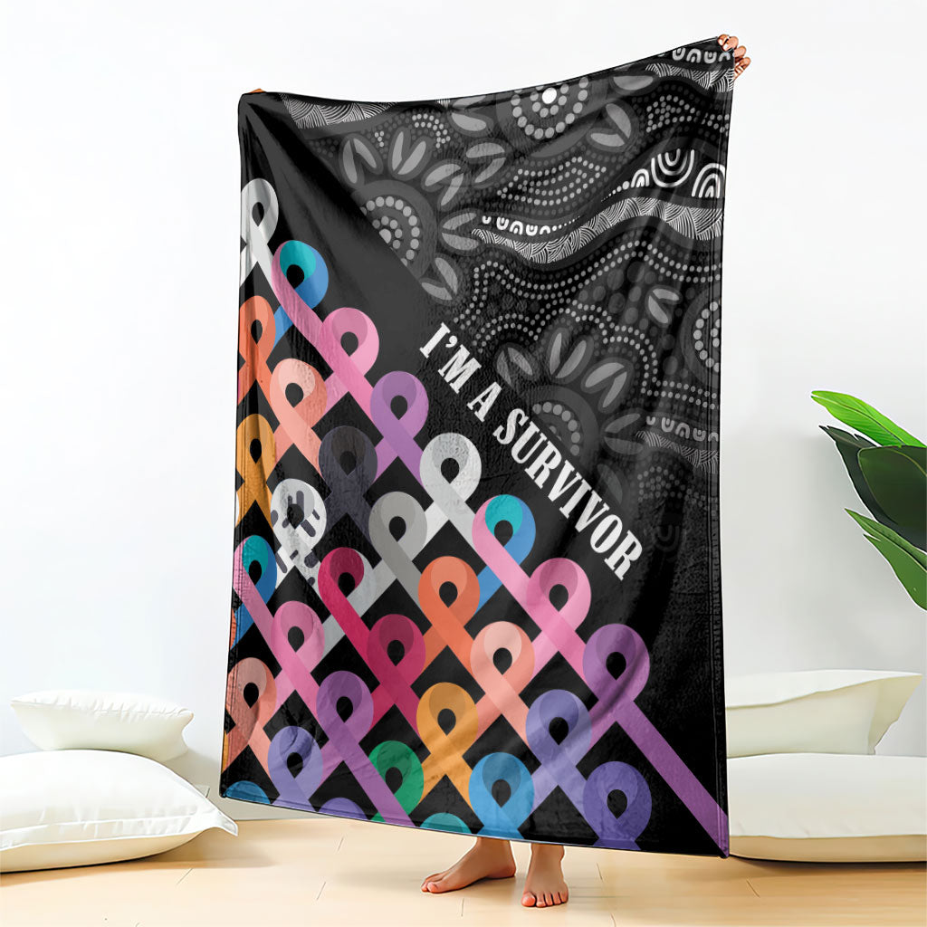 Australia Cancer Survivor Blanket I’m A Survivor All Cancer