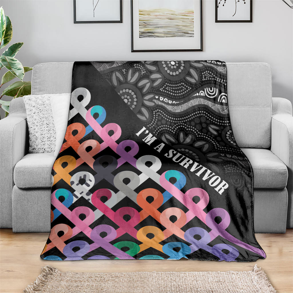 Australia Cancer Survivor Blanket I’m A Survivor All Cancer