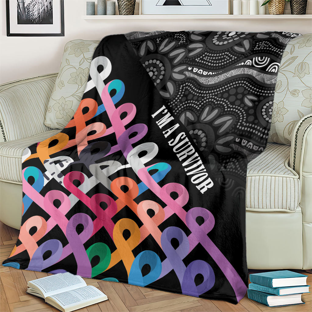 Australia Cancer Survivor Blanket I’m A Survivor All Cancer