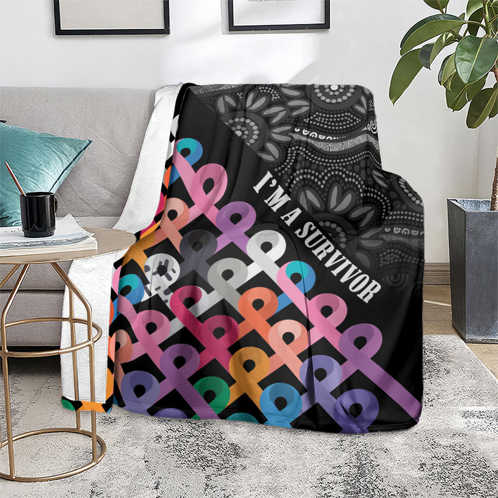 Australia Cancer Survivor Blanket I’m A Survivor All Cancer