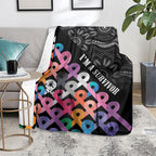 Australia Cancer Survivor Blanket I’m A Survivor All Cancer