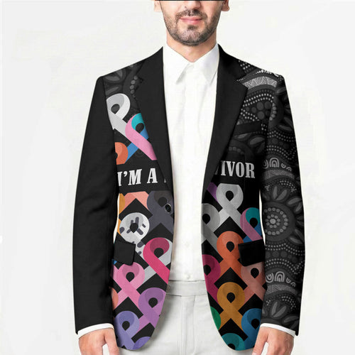 Australia Cancer Survivor Personalised Blazer I’m A Survivor All Cancer