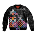 Australia Cancer Survivor Personalised Bomber Jacket I’m A Survivor All Cancer