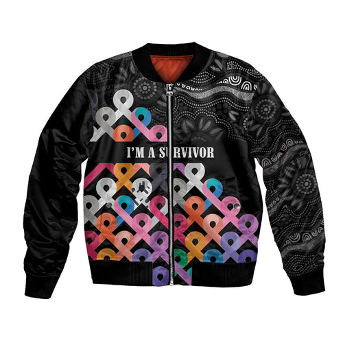 Australia Cancer Survivor Personalised Bomber Jacket I’m A Survivor All Cancer