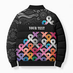 Australia Cancer Survivor Personalised Bomber Puffer Jacket I’m A Survivor All Cancer